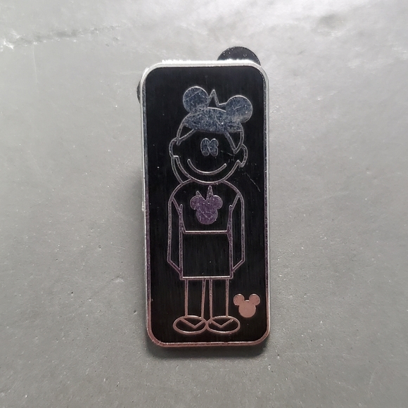 SOLD Girl with mouse ears pin